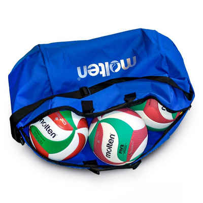 Molten Balltasche Balltasche, Für 6 Basketbälle Größe 7, 6 Handbälle oder 6 Volleybälle