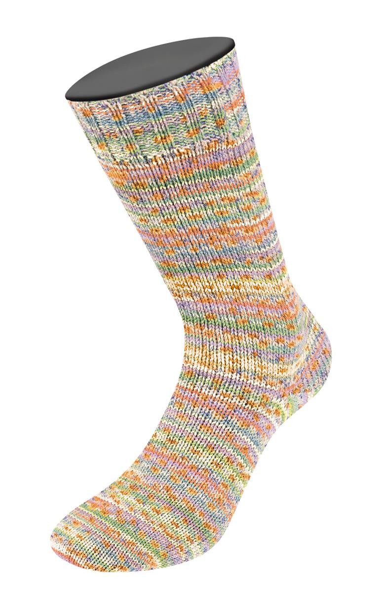 LANA GROSSA Meilenweit 100g Cotton Bamboo Sole Mix Häkelwolle, 420 m