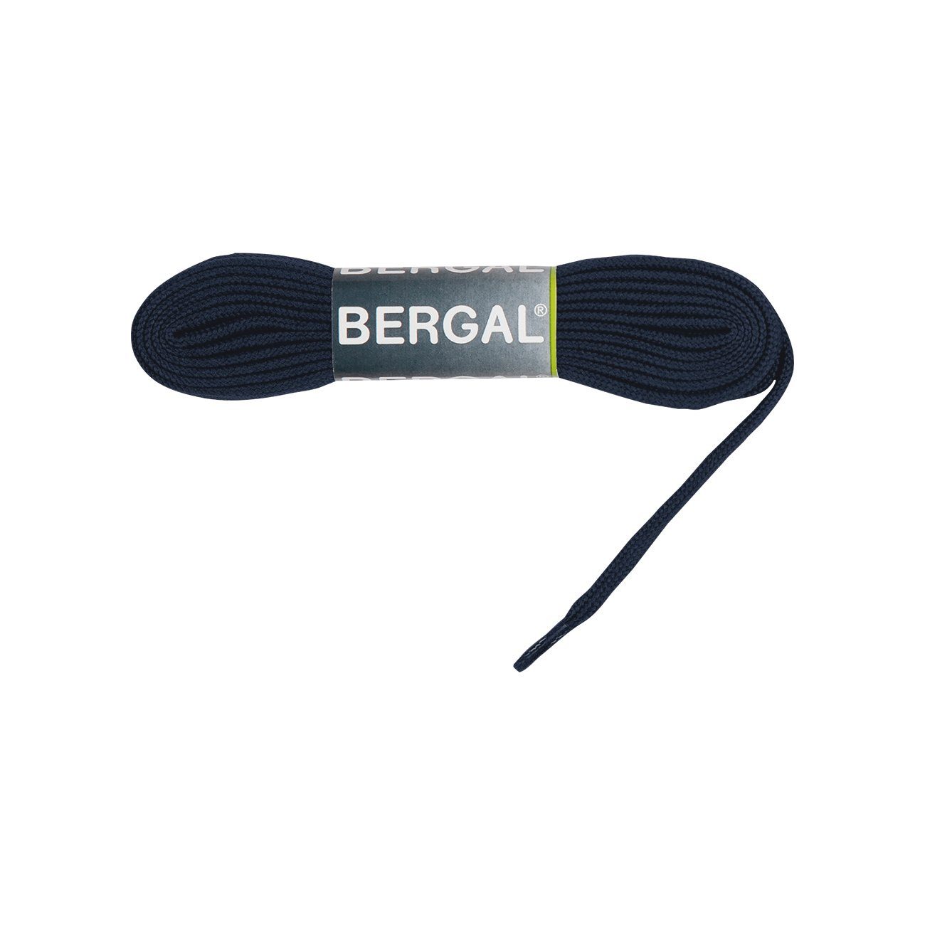 Bergal Schnürsenkel Sneaker Laces - Flach - 10 mm Breit Navy