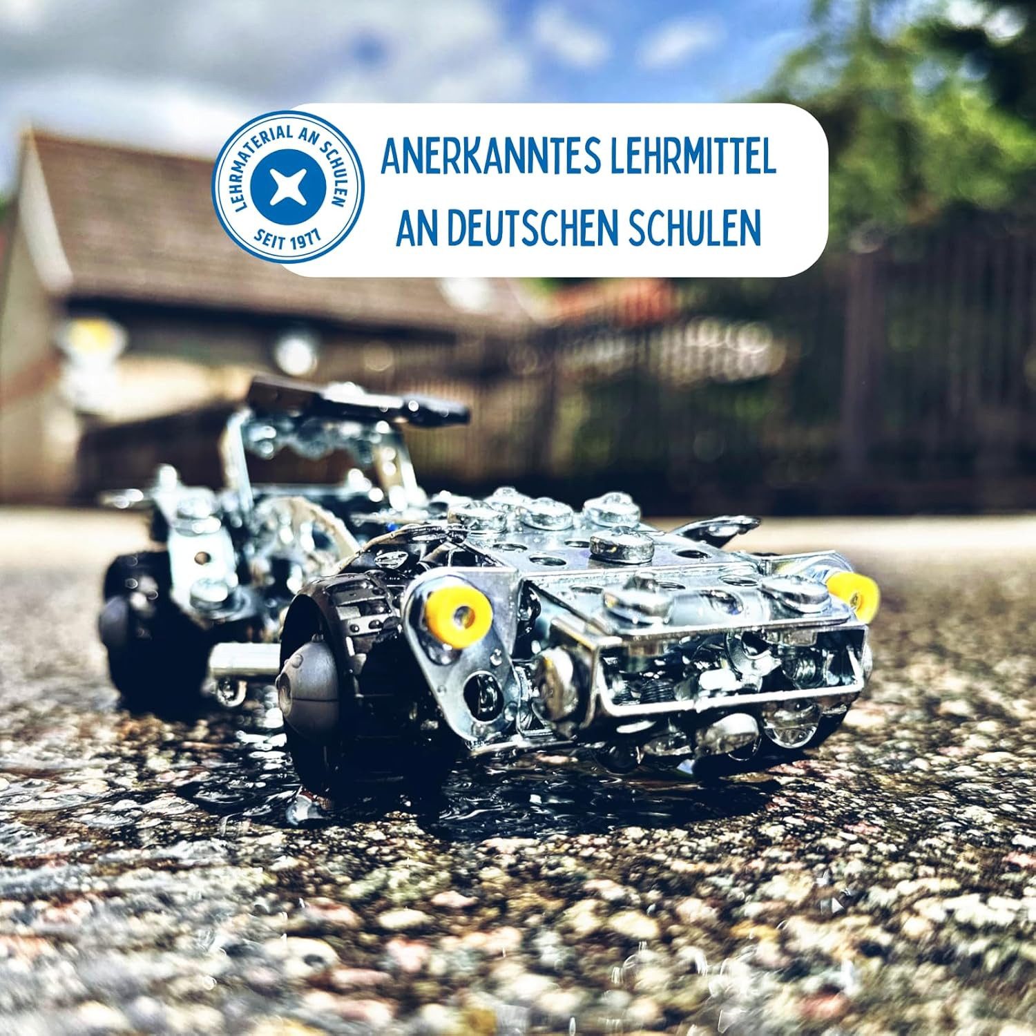Eitech eitech Speed Racer - Modell 1, 00230 Metallbaukasten, (Konstruktionsspielzeug, 260 St., Bausatz), Modellauto