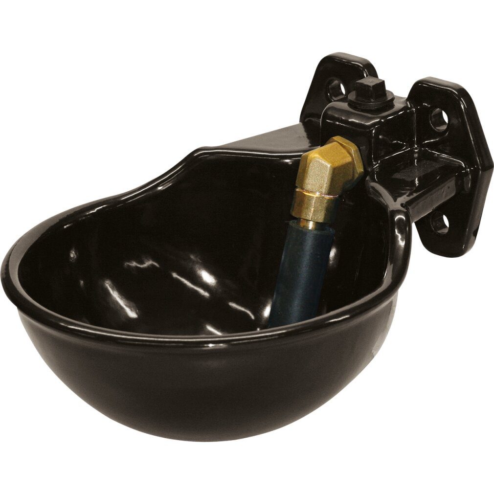 Excellent Trinkbrunnen Tränkebecken + Rohrventil emailliert