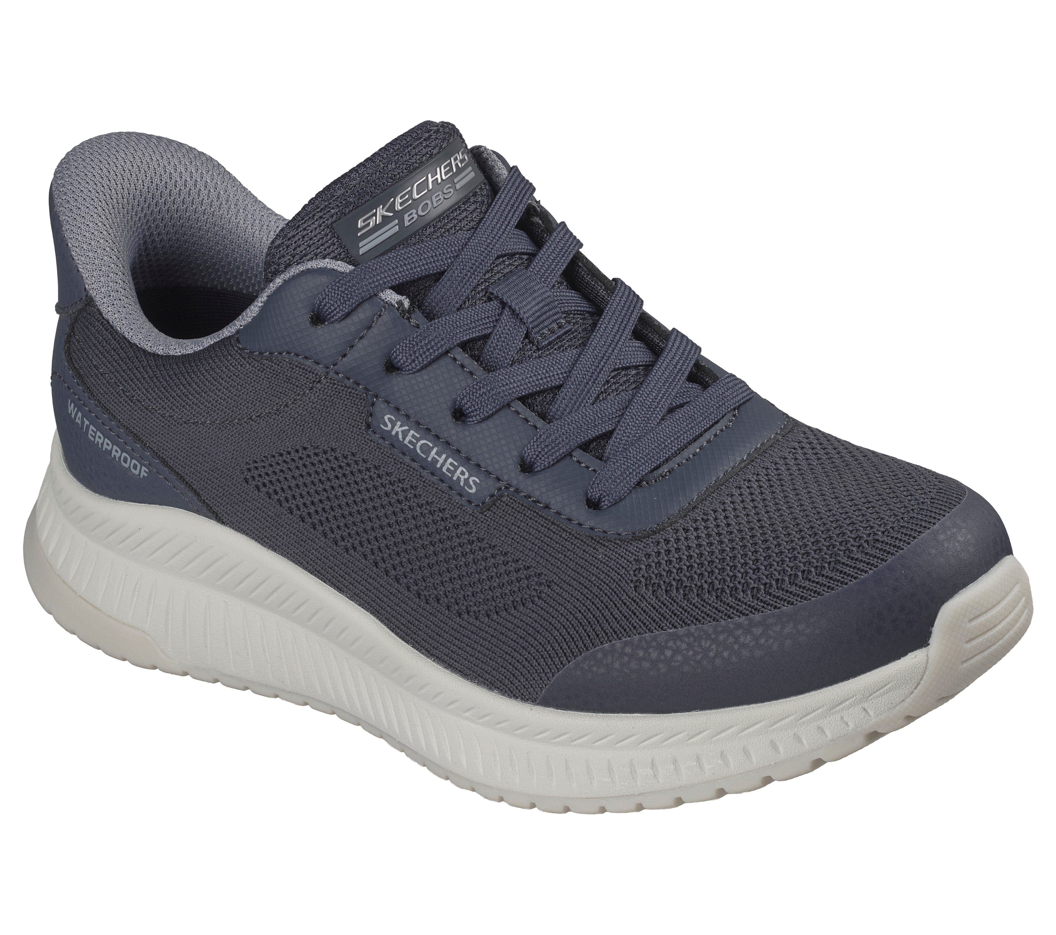 Skechers BOBS SQUAD 4-ESSENTIAL LOOK Sneaker Slipper mit Slip-ins und waterproof Ausstattung