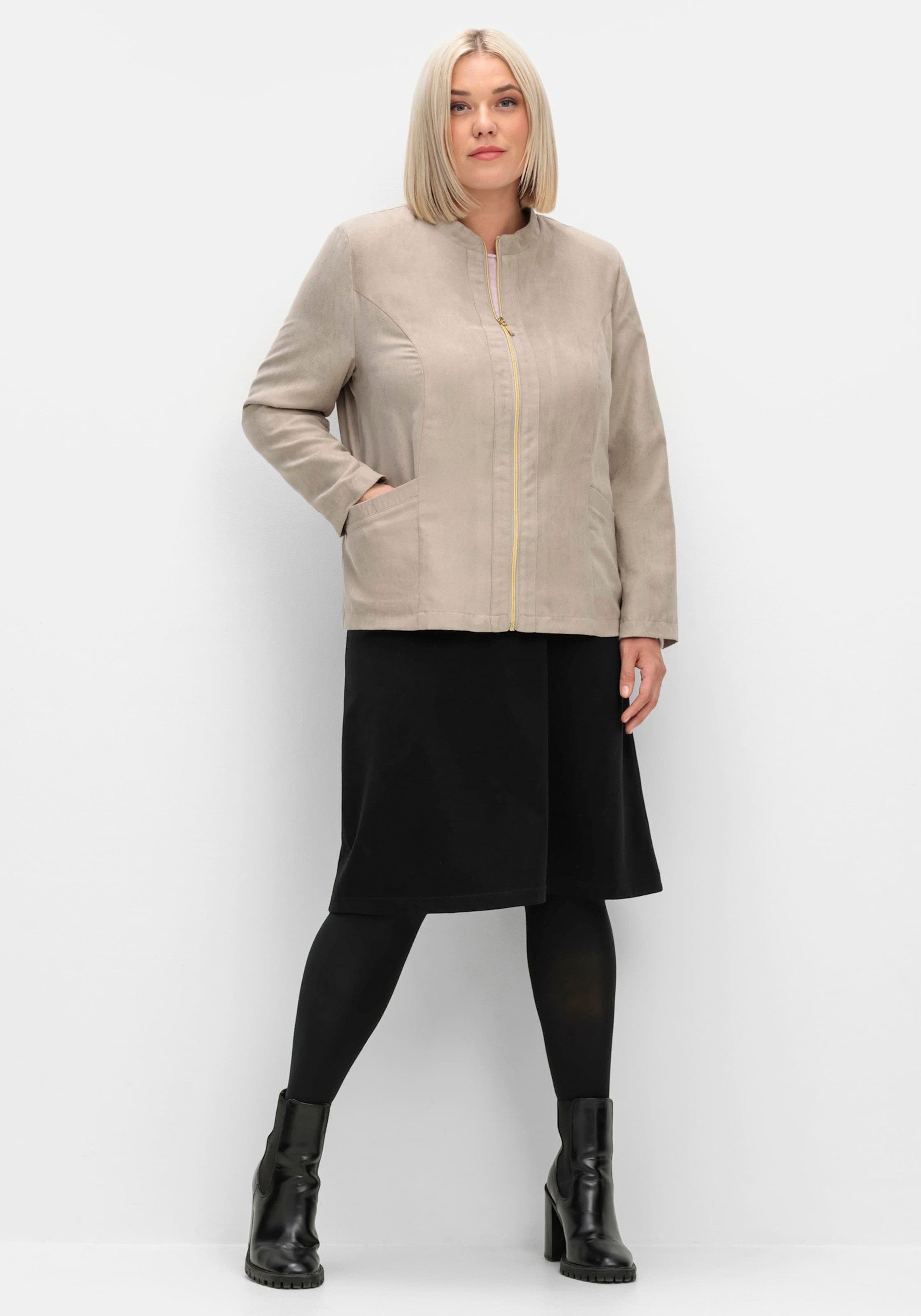 Sieh an! Blusenblazer Blazer Langarm
