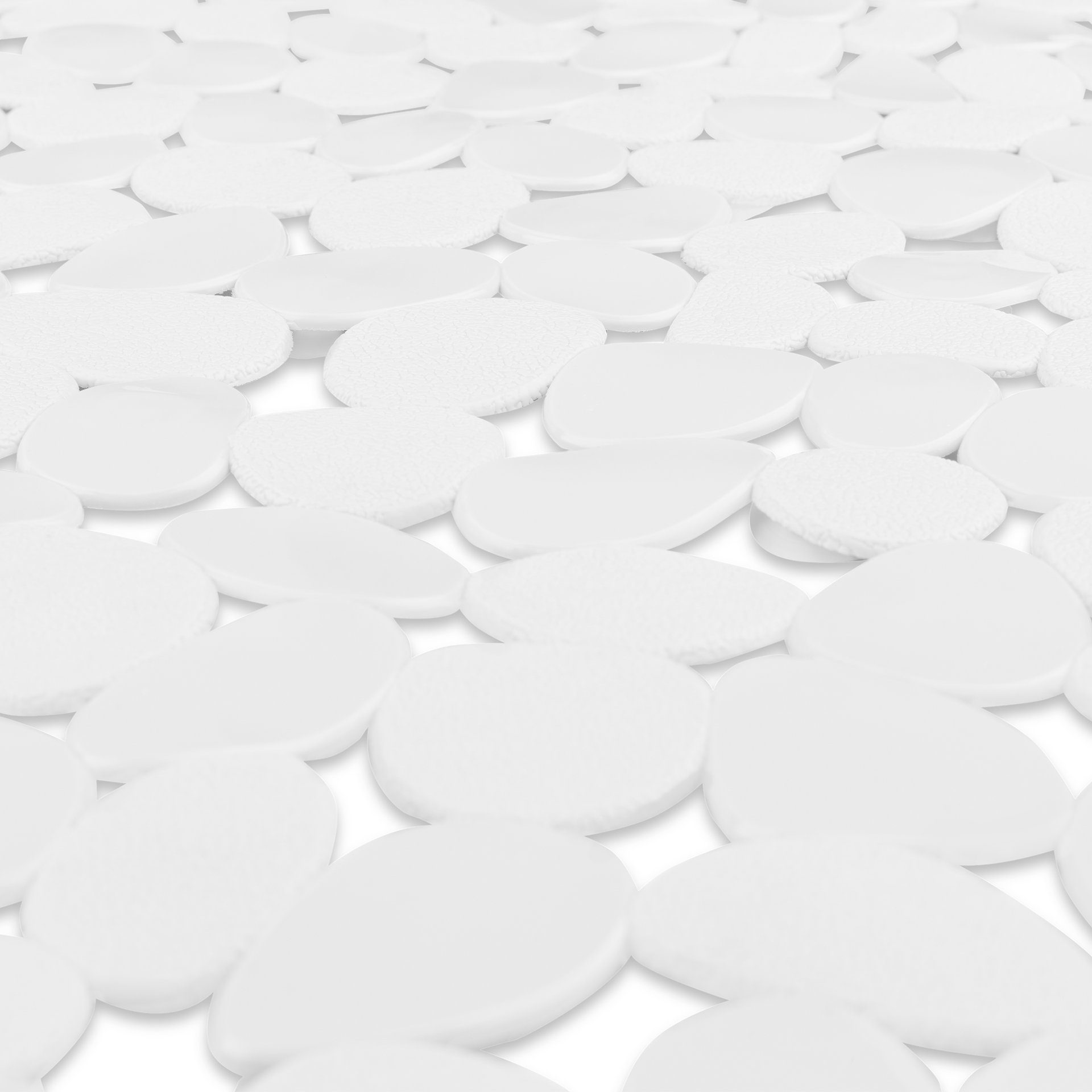 Duschmatte Duscheinlage 53 x 53 cm Oval mit Saugnoppen Duschmatte für die D günstig online kaufen