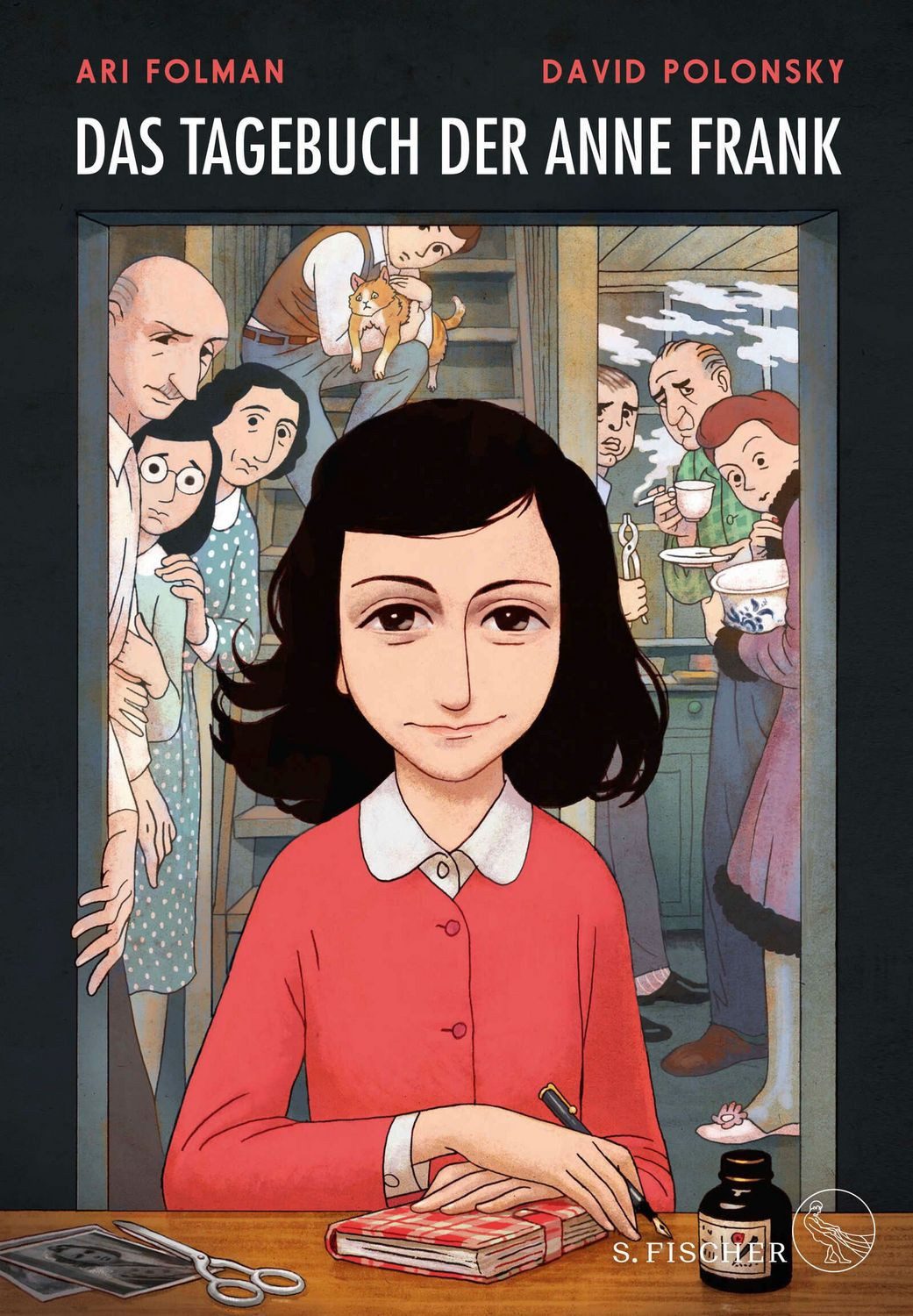 Das Tagebuch der Anne Frank / Anne Frank, David Polonsky, Ari Folman