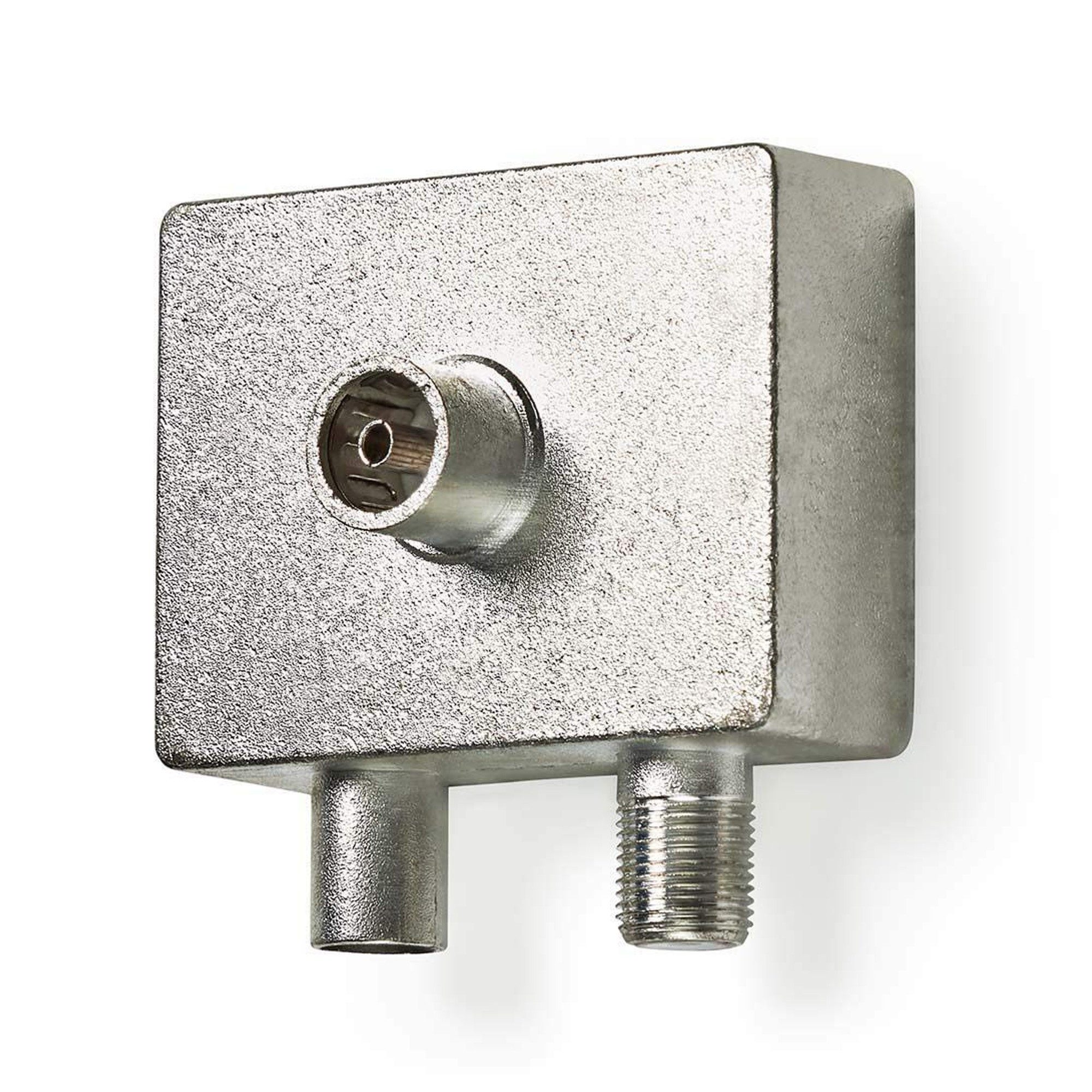 TronicXL SAT-Verteiler Breitband Multimedia-Aufsteckadapter IEC Coax Verteiler Kabelmodem TV