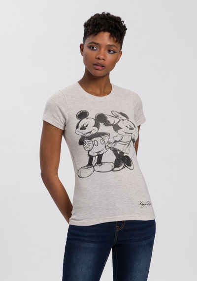 KangaROOS Kurzarmshirt »Mickey Maus« mit Mickey & Minnie Mouse Motive-Druck