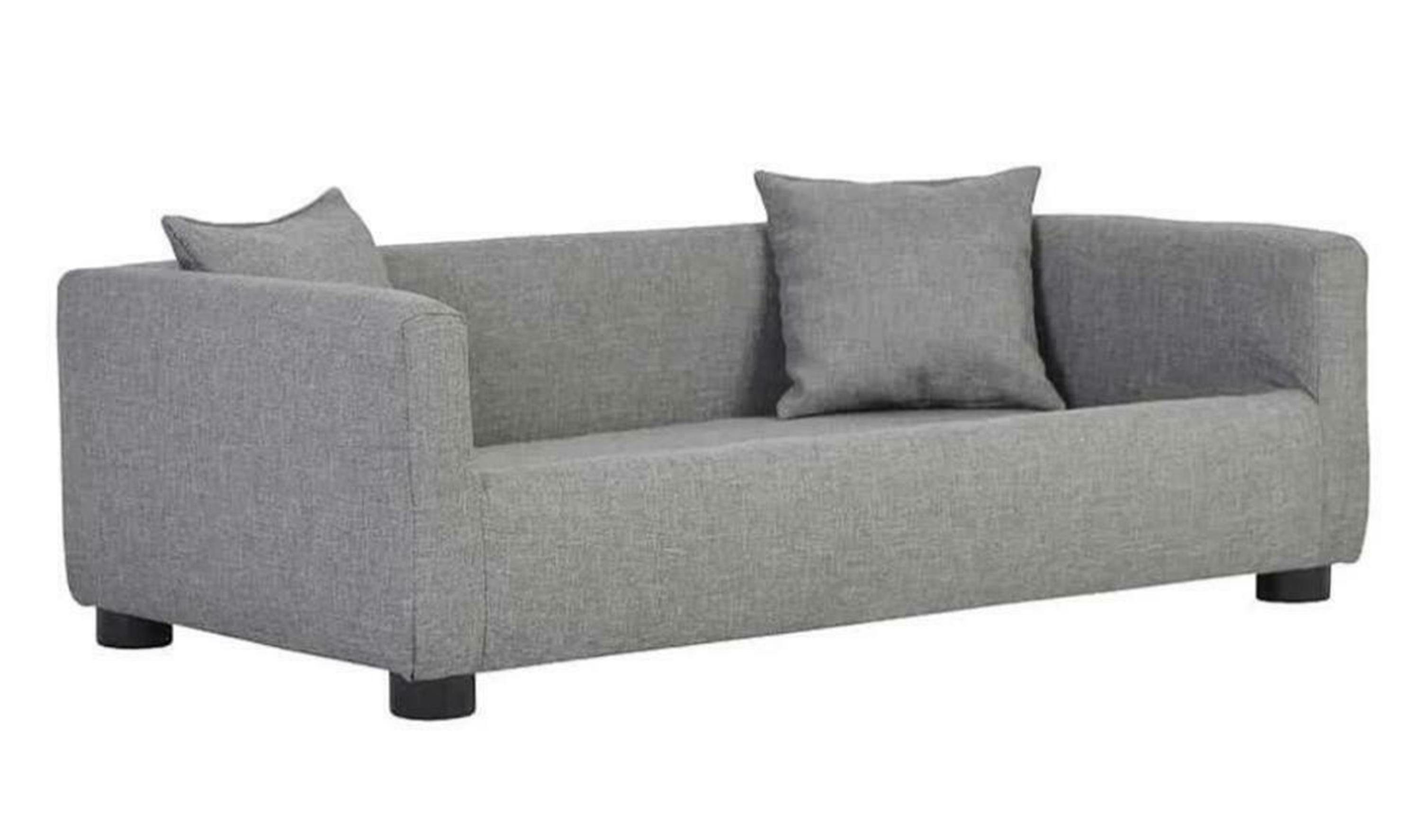 Xlmoebel Tiersofa Großes graues Hundebett mit Textil-Polsterung, Hergestellt in Europa