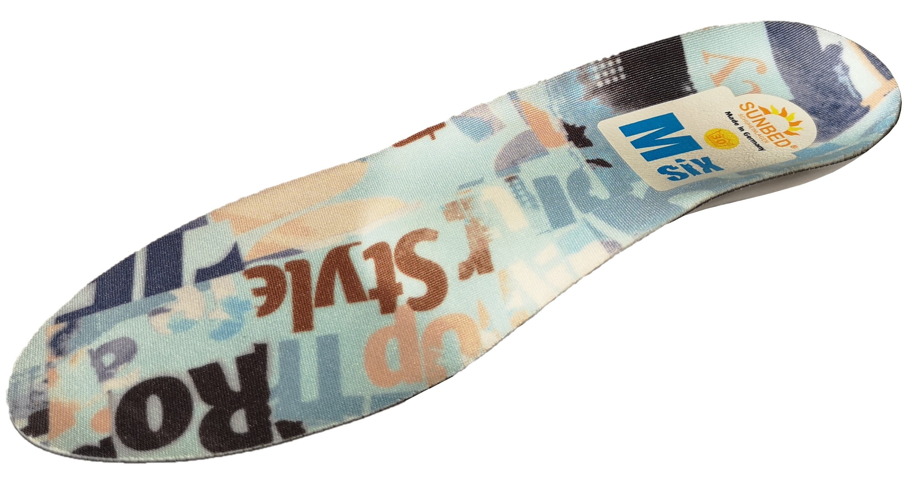 Spannrit Schuhputzbürste SUNBED® Six Fußbett