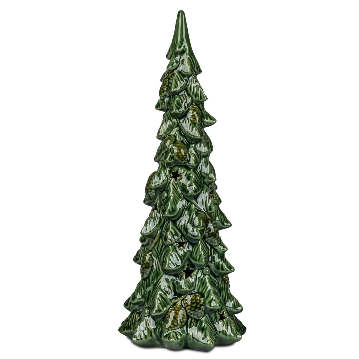 formano LED Dekoobjekt Winterzeit, LED, Mit Timerfunktion, Grün, Baum, H: 40cm