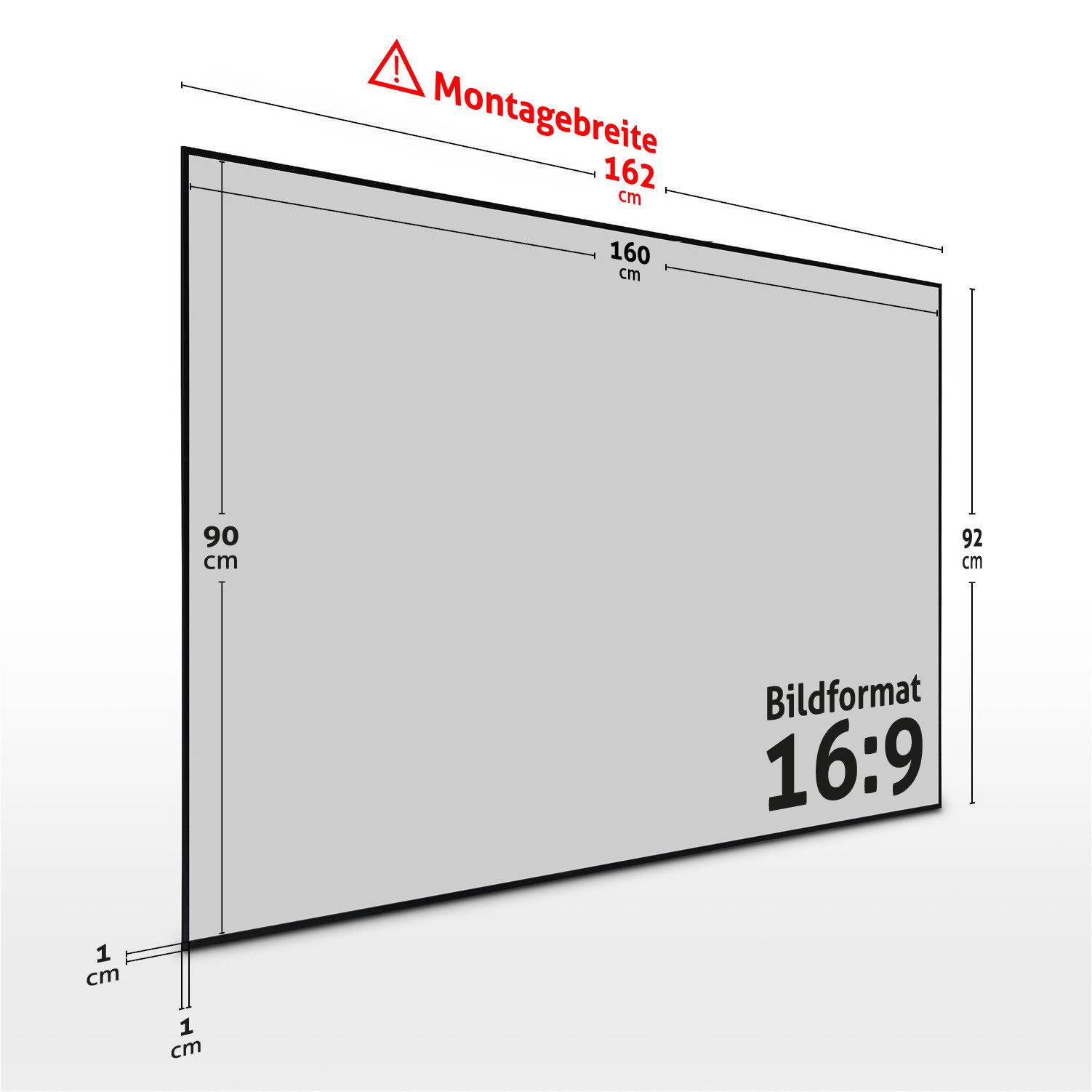 ESMART ESMART Germany UKD Rahmen Leinwand Rahmenleinwand (Expert UKD)