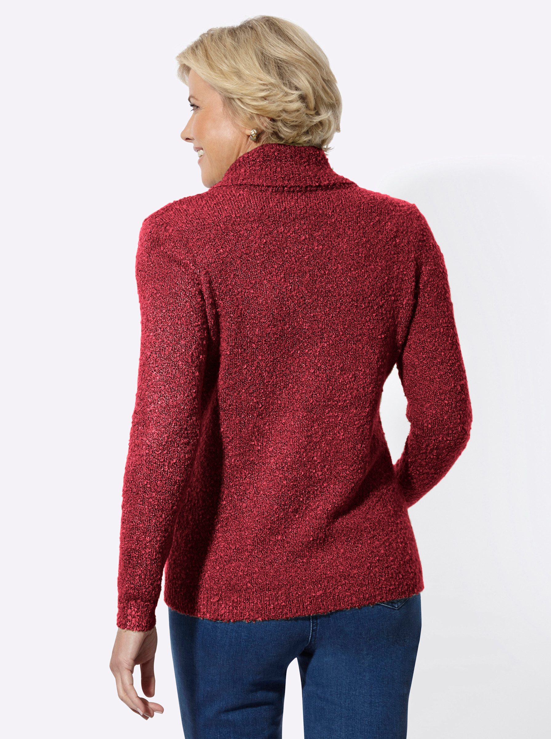 Witt Strickpullover Pullover Langarm Mustermix gestrickt