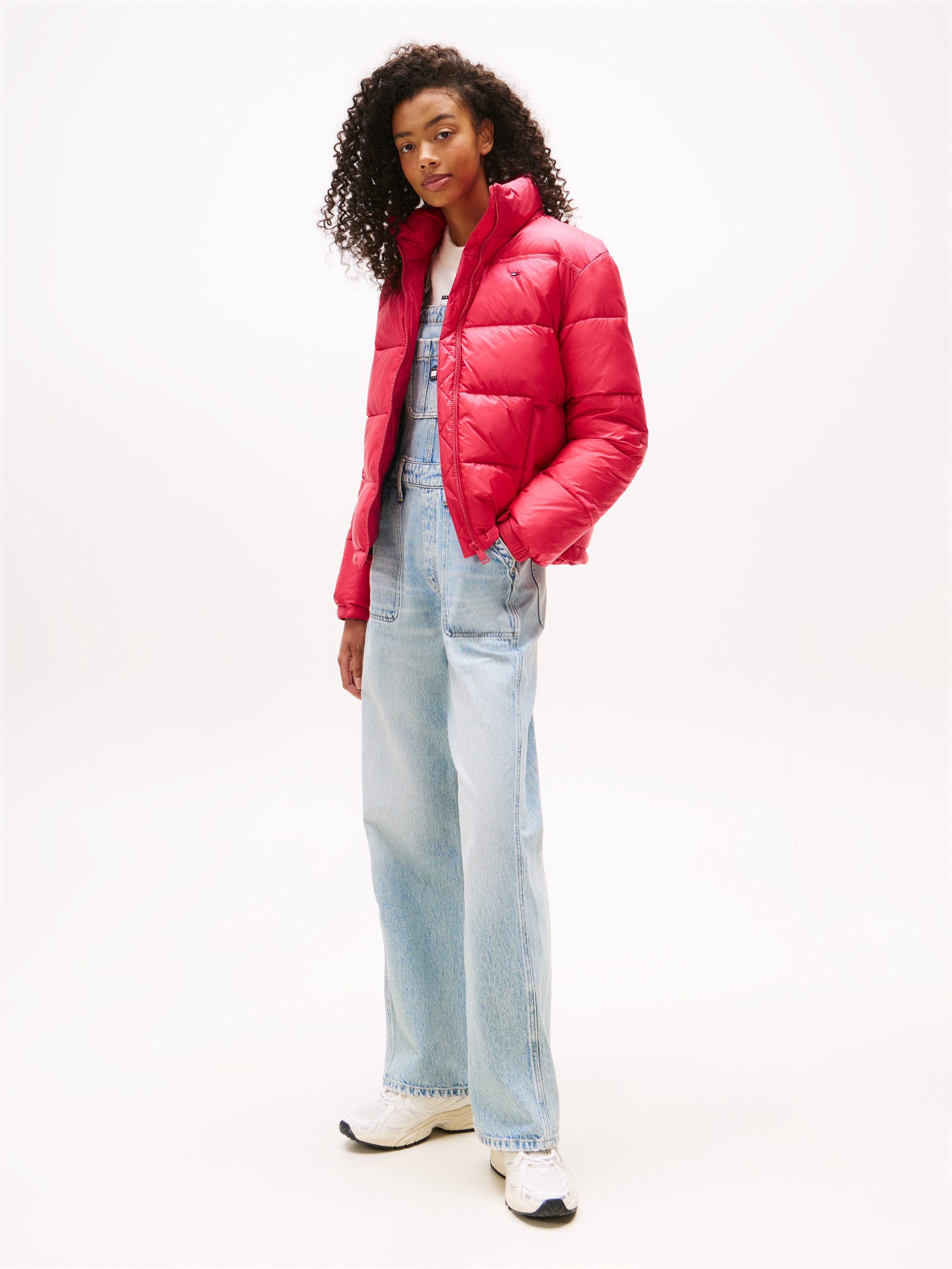 Tommy Jeans Steppjacke TJW PCKBL HOOD ESS PUFFER EXT