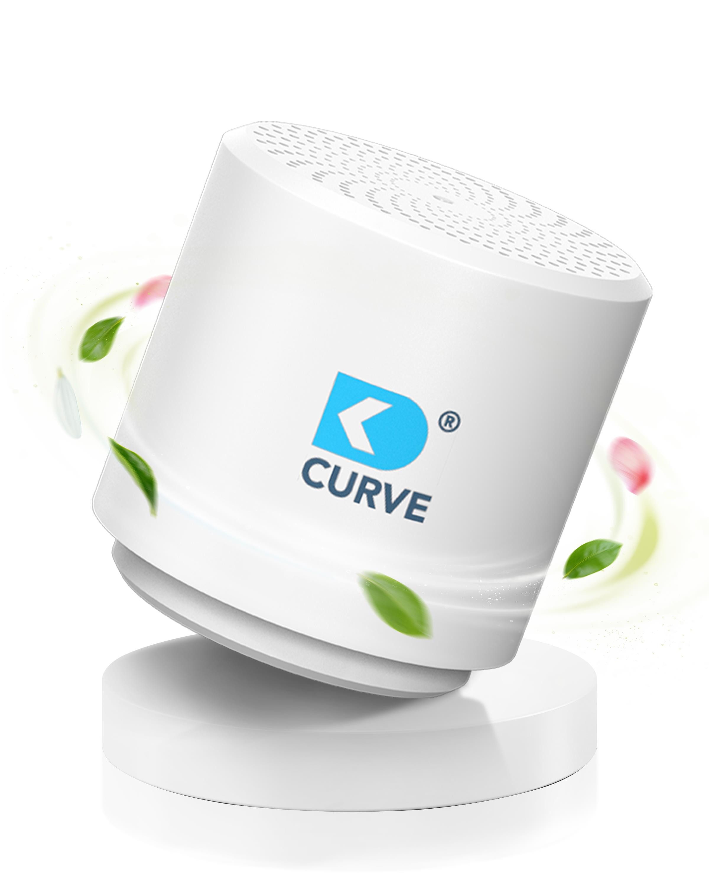 Luftfilter Curve 00193 Luftreiniger Bright white, gegen Viren,Bakterien,Pilze,Sch