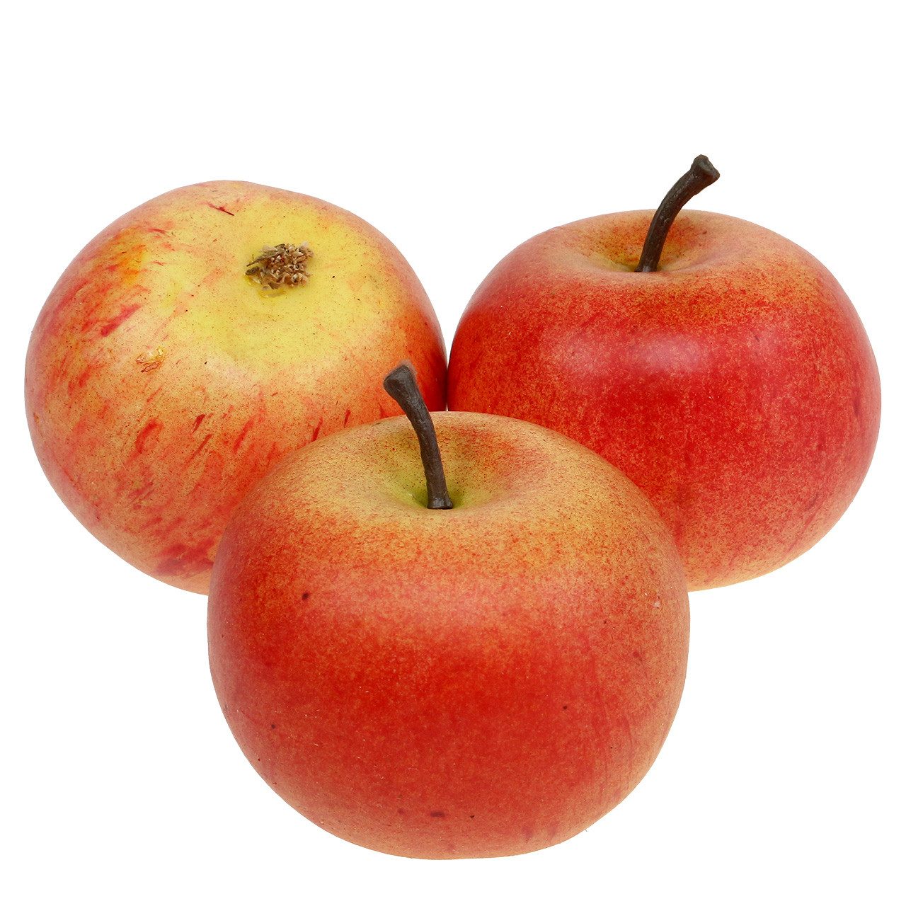 Kunstpflanze Deko-Äpfel Cox Orange 6cm 6 günstig online kaufen