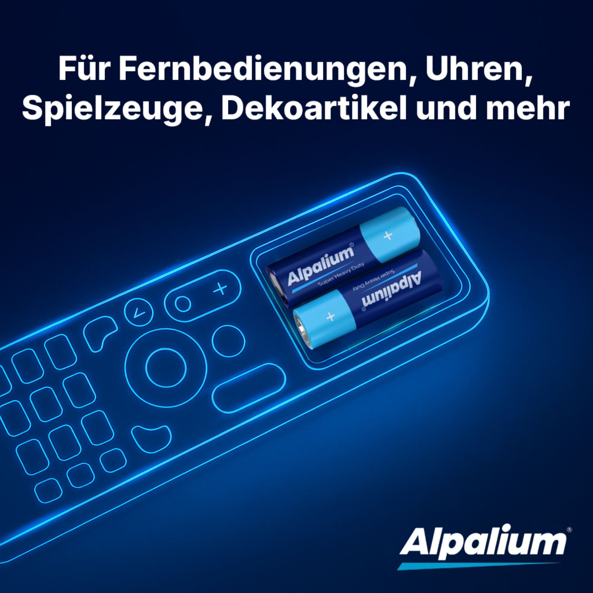 ALPALIUM AA Batterien R6 Mignon - 120 Stück, Alpalium Zink Kohle Batterie, (1,5V V), lange Lagerfähigkeit, umweltfreundlich verpackt, Vorratspack