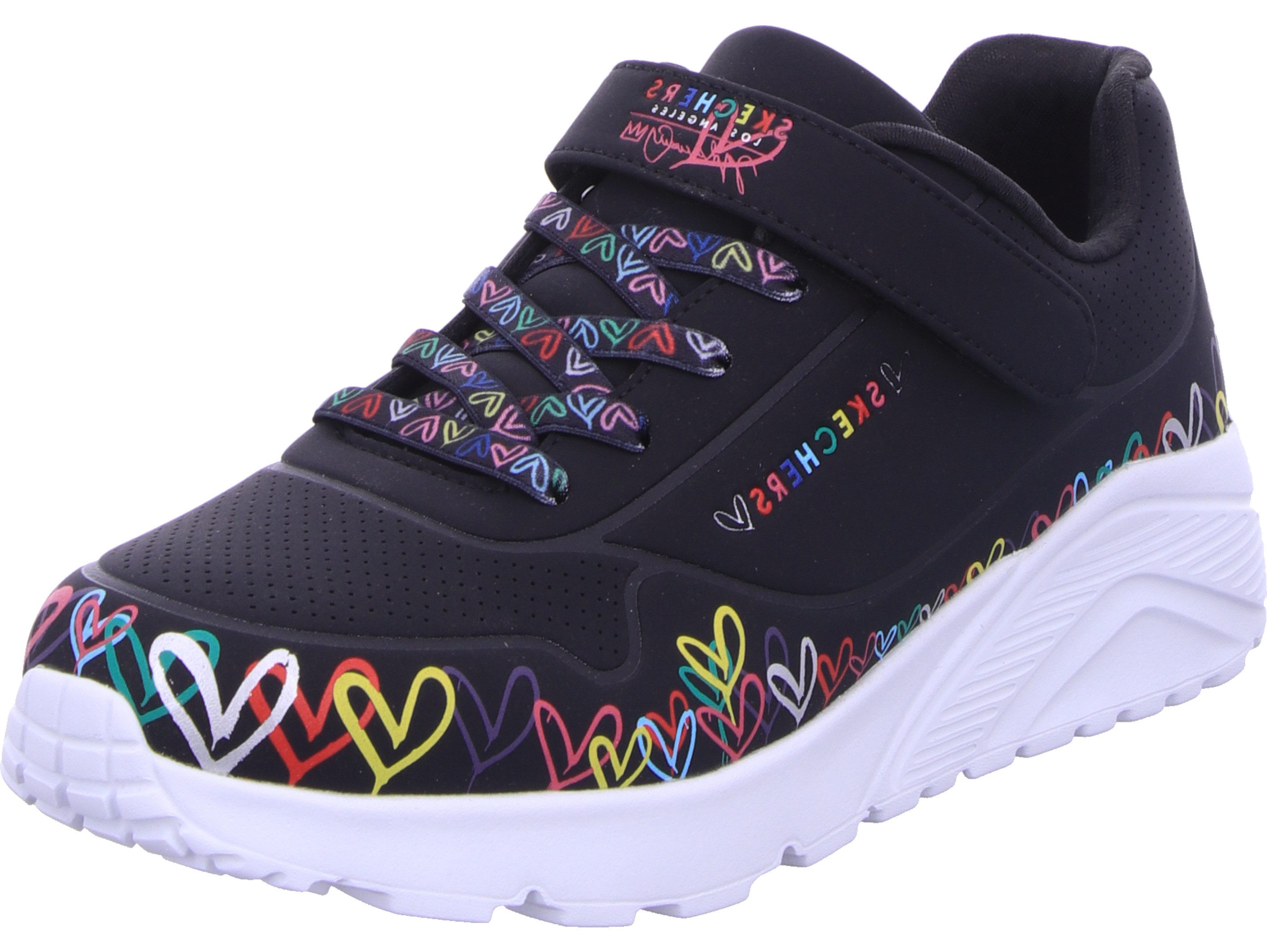 Skechers Uno Lite - HEART CRAZE Klettschuh Maschinenwaschbar