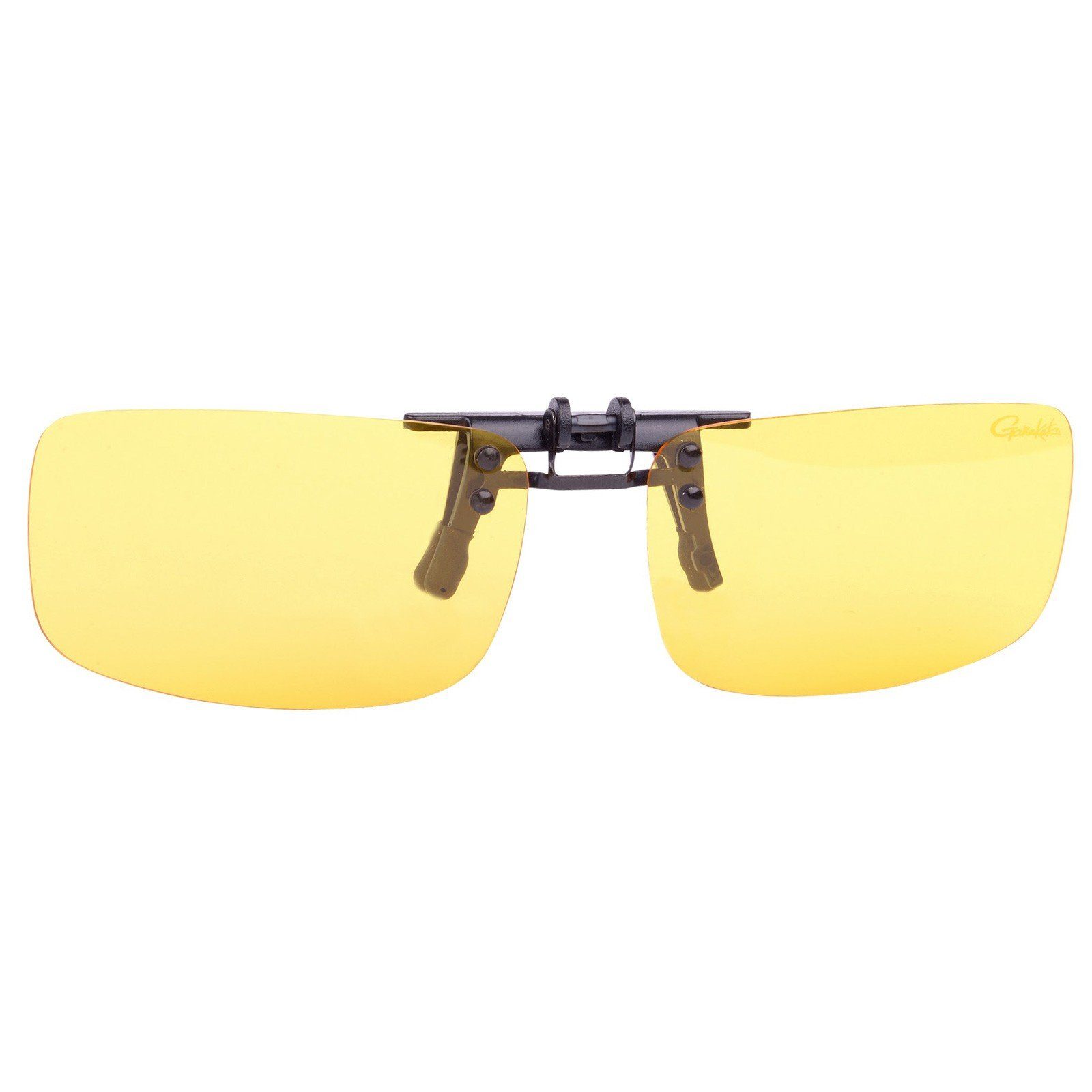 Gamakatsu Sonnenbrille Gamakatsu Clip ON Glass Polarisationsbrille Amber Mirror Angler Brille Polbrille Angelbrille Anglerbrille