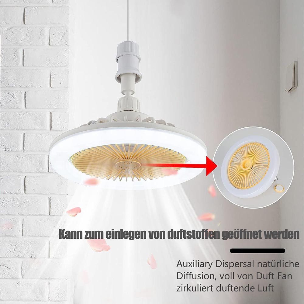 Sunicol Deckenventilator Deckenventilator mit beleuchtung, mit günstig online kaufen