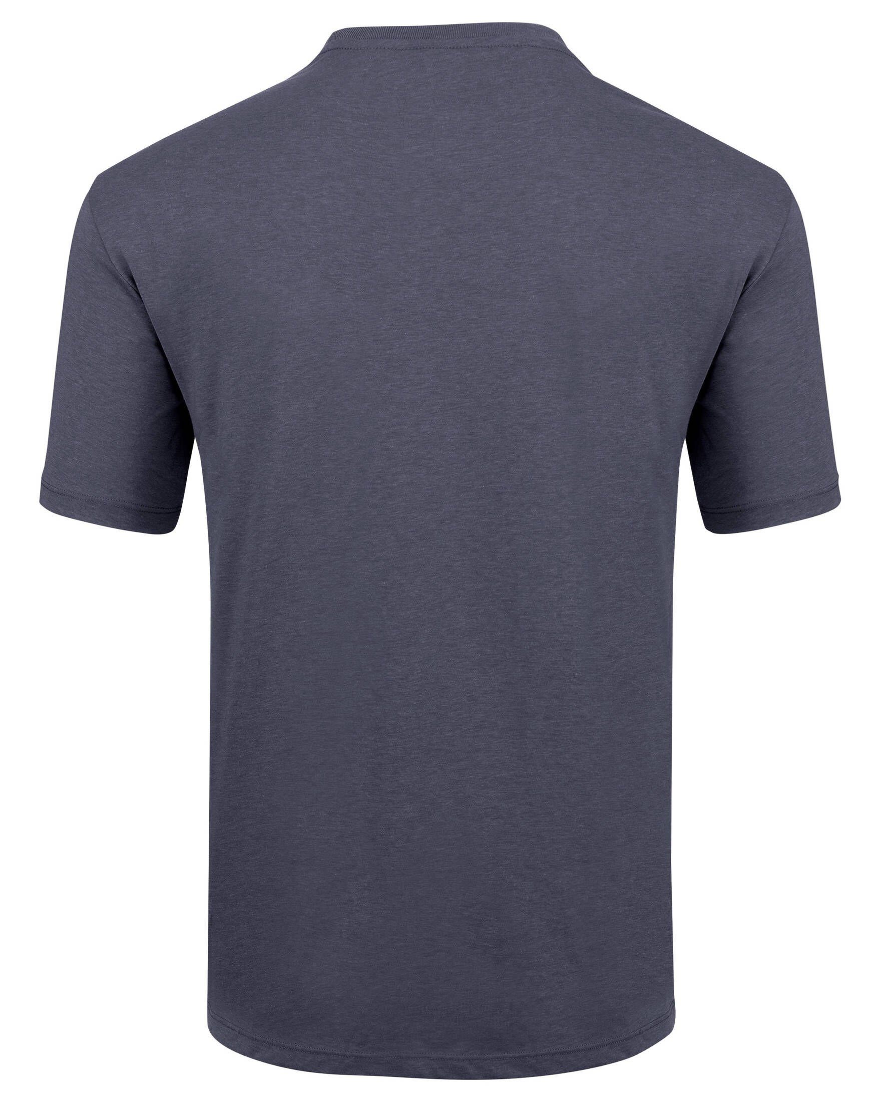 Herren (295) T-Shirt Salewa Outdoor LINES DRY T-Shirt dunkelblau (1-tlg) GRAPHIC