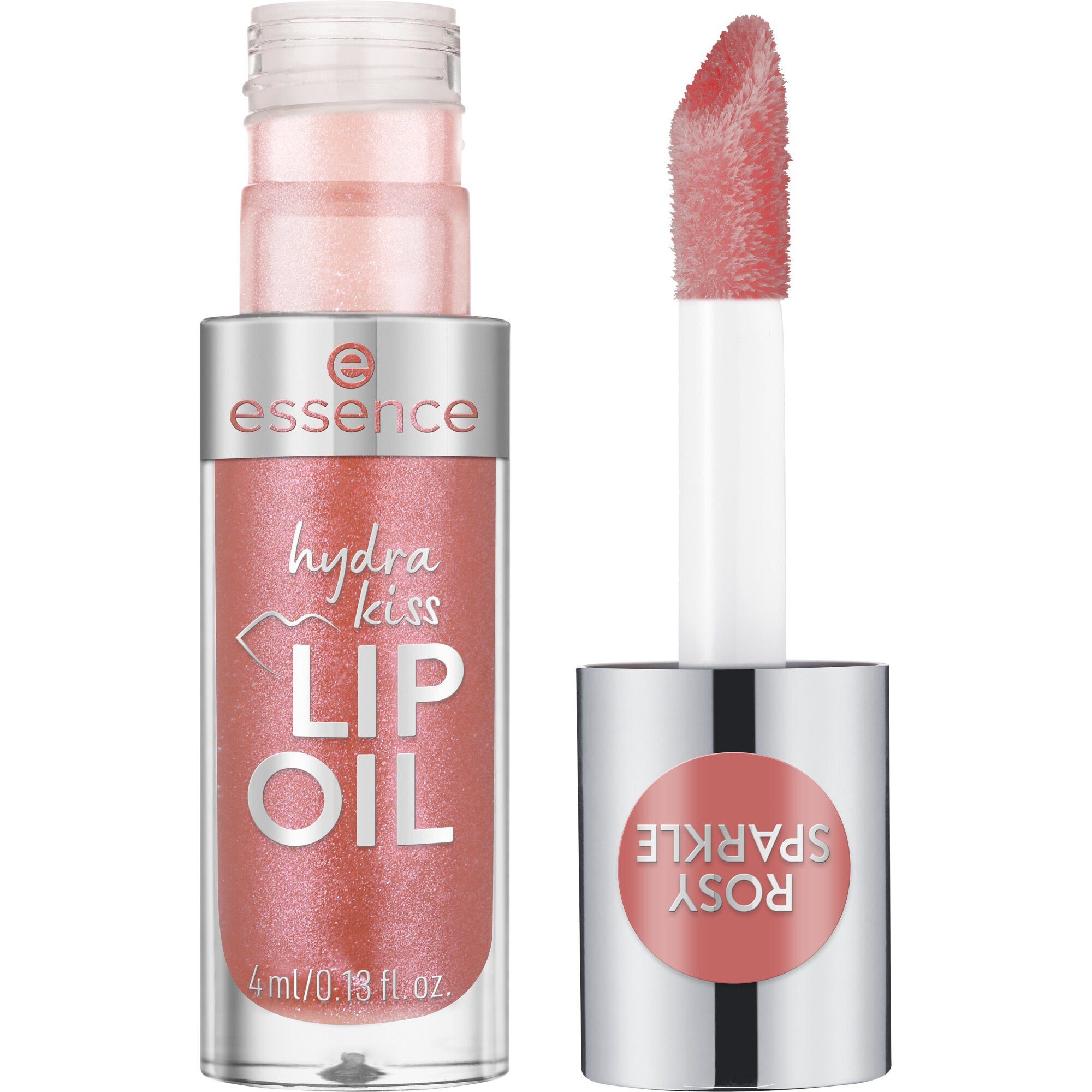 Essence Lipgloss HYDRA KISS LIP OIL, 3-tlg., mit hochglänzendem Finish