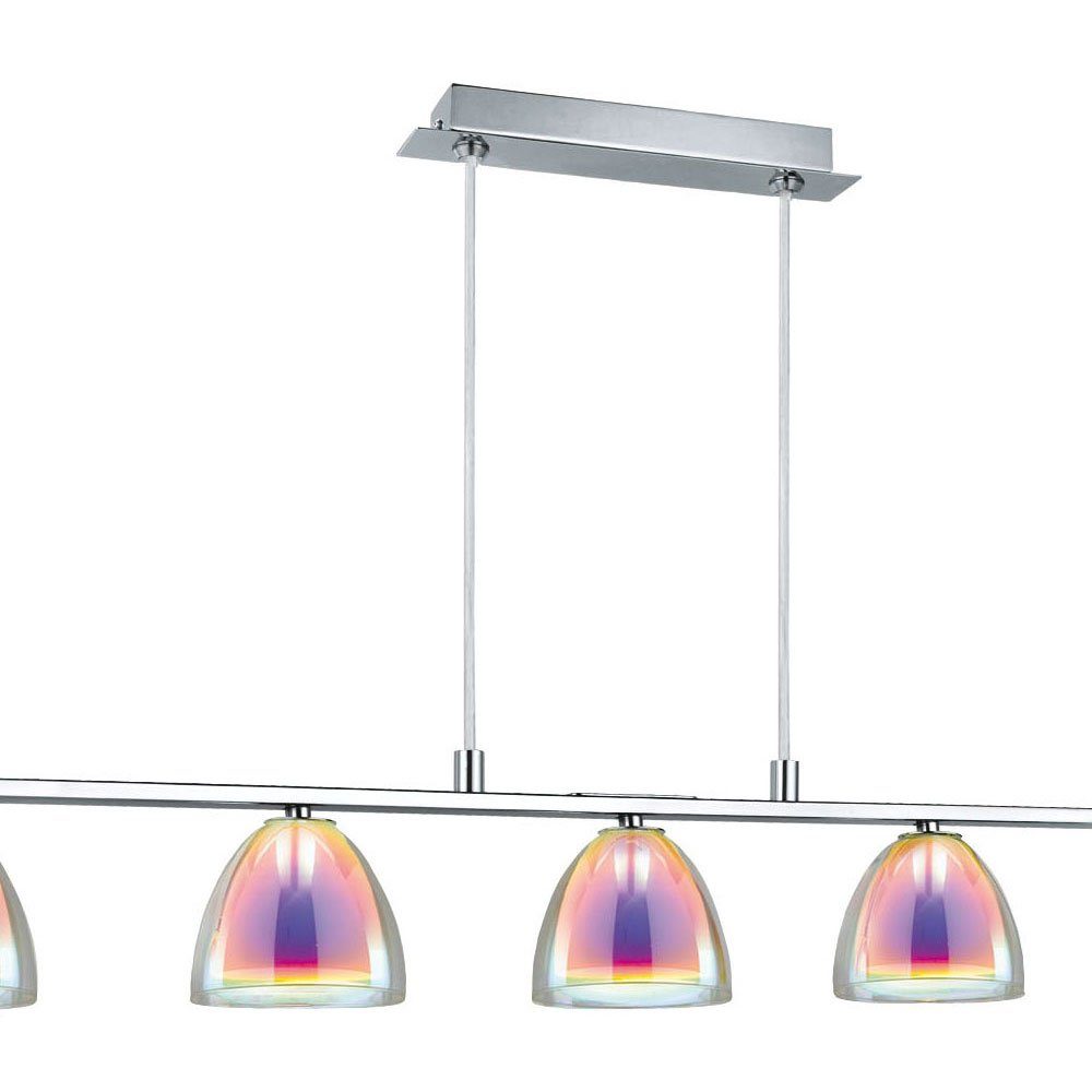 etc-shop LED Pendelleuchte, Leuchtmittel inklusive, 5 Hängelampe Esstischlampe Pendelleuchte Warmweiß, flammig Wohnzimmer