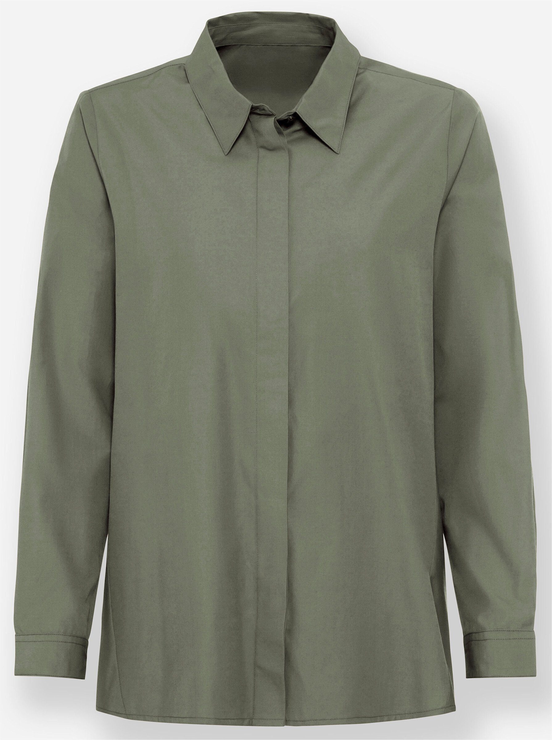 heine Klassische Bluse Longbluse Langarm