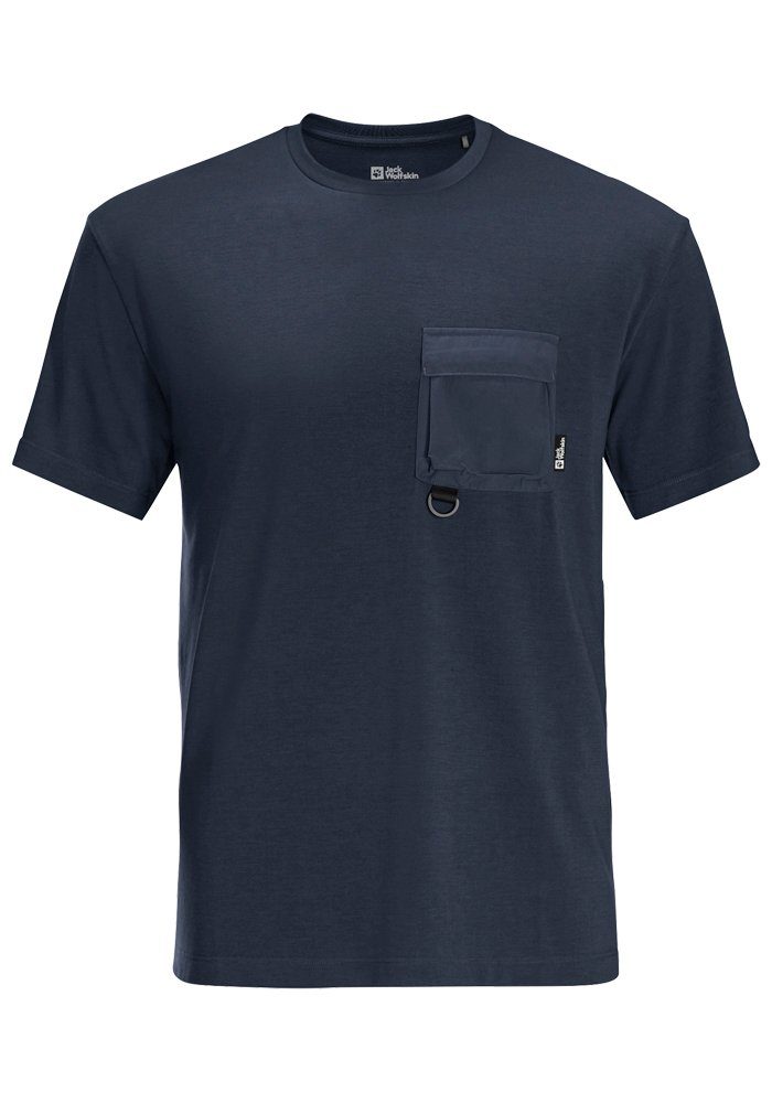 Jack Wolfskin WANDERTHIRST T-Shirt M T night-blue