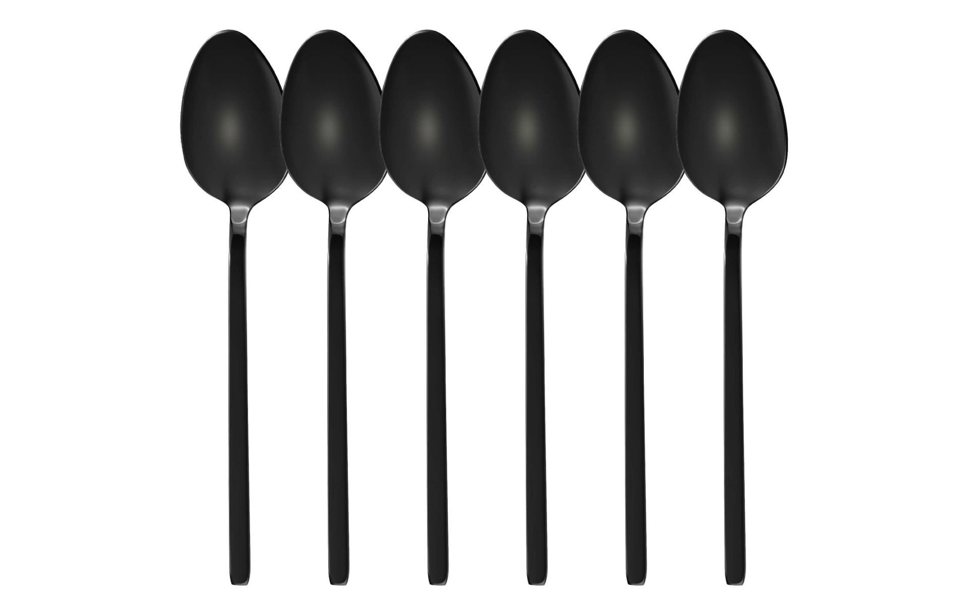 GRÄWE Esslöffel (6 Stück), Tafellöffel, Edelstahl - Titan, Serie LISSABON, 6 Stück