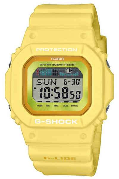 CASIO G-SHOCK Quarzuhr G-Shock Classic Digital-Armbanduhr Gelb