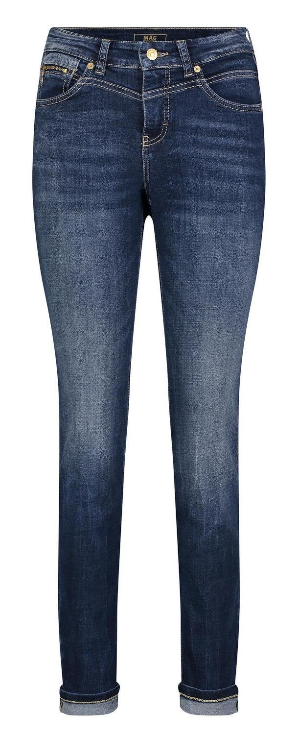 MAC Regular-fit-Jeans RICH SLIM, dark blue net wash D671