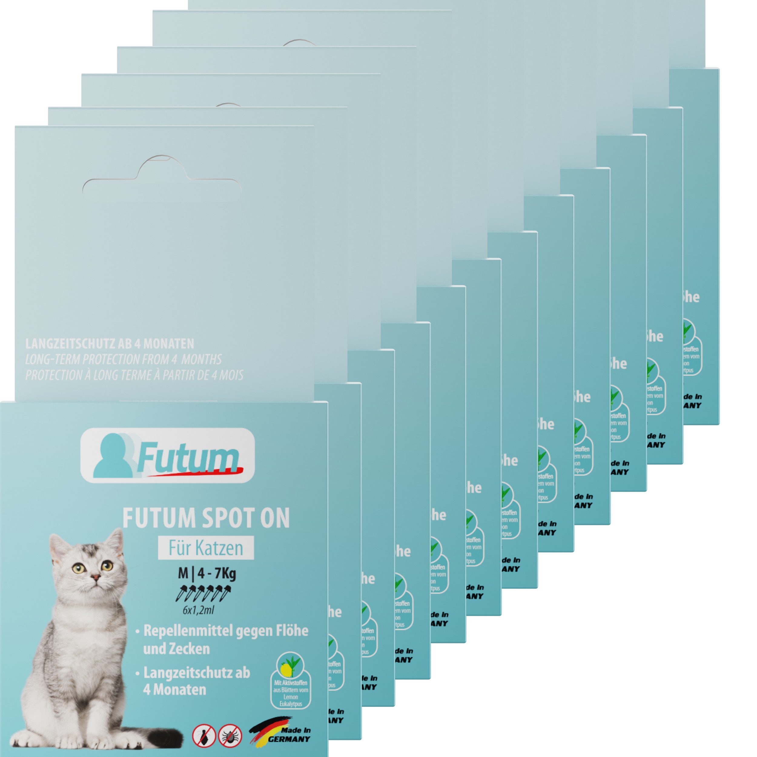 Zeckenschutzmittel Spot on für Katzen