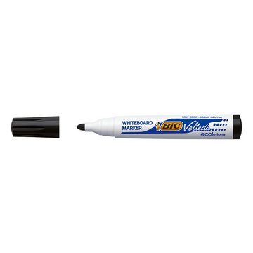 BIC Whiteboard Marker Velleda 1701, (4-tlg), Schaft aus 51% recyceltem Material