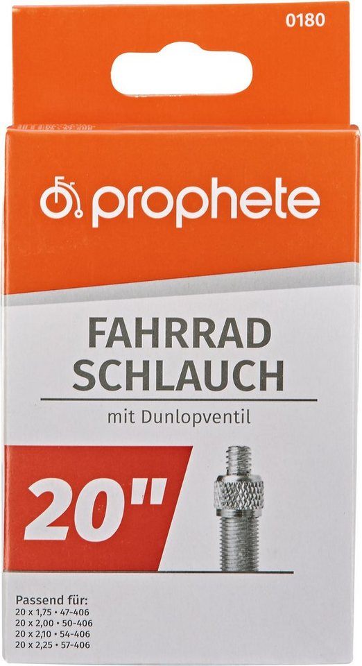 Prophete Fahrradschlauch Fahrradschlauch, 20 Zoll (50,80 cm)