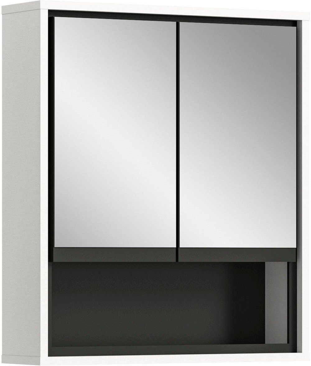 Badezimmerspiegelschrank Fach, Jaru welltime 2 1 cm Breite weiß offenes weiß 60 Badmöbel, | Türen,