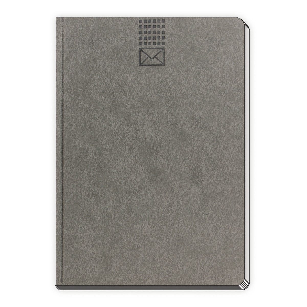 Trötsch Verlag Notizbuch TRÖTSCH Adressbuch Soft Touch anthrazit DIN A5