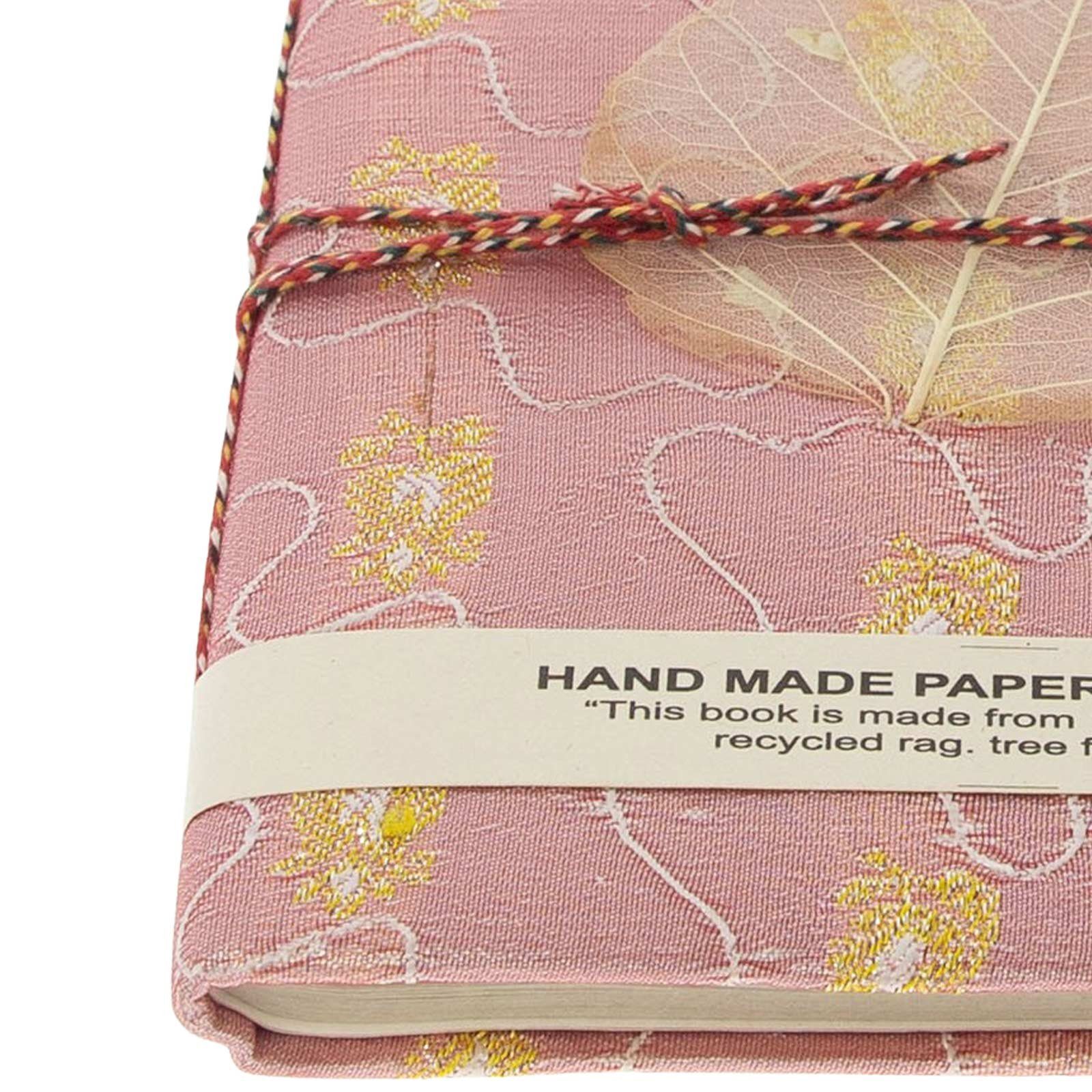 Baumwollpapier-Notizbuch UND KUNST Indien Mini Nachhaltig Poesiealbum Tagebuch Tagebuch MAGIE