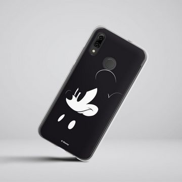 DeinDesign Handyhülle Mickey Mouse Offizielles Lizenzprodukt Disney Mickey Mouse - Mad, Huawei P Smart (2019) Silikon Hülle Bumper Case Handy Schutzhülle