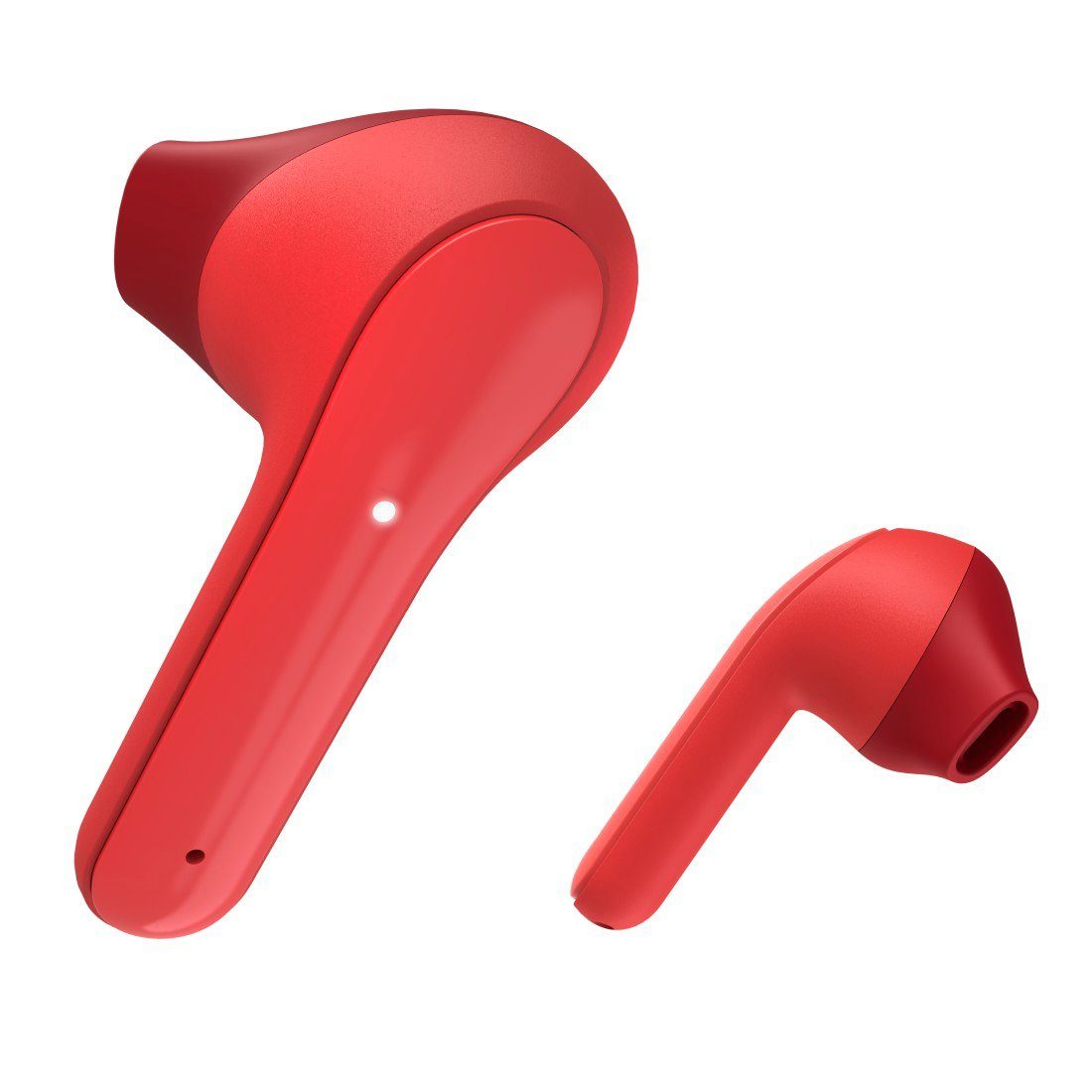 Hama Bluetooth® Kopfhörer SPP, Earbuds, Siri, AVRCP Wireless, HSP, Siri Google Bluetooth, Sprachsteuerung, Autopairing, integriertes Assistant, Assistant, Bluetooth-Kopfhörer PBAP, Mikrofon) (Freisprechfunktion, True Google HFP, rot Berührungssteuerung, Apple A2DP Bluetooth