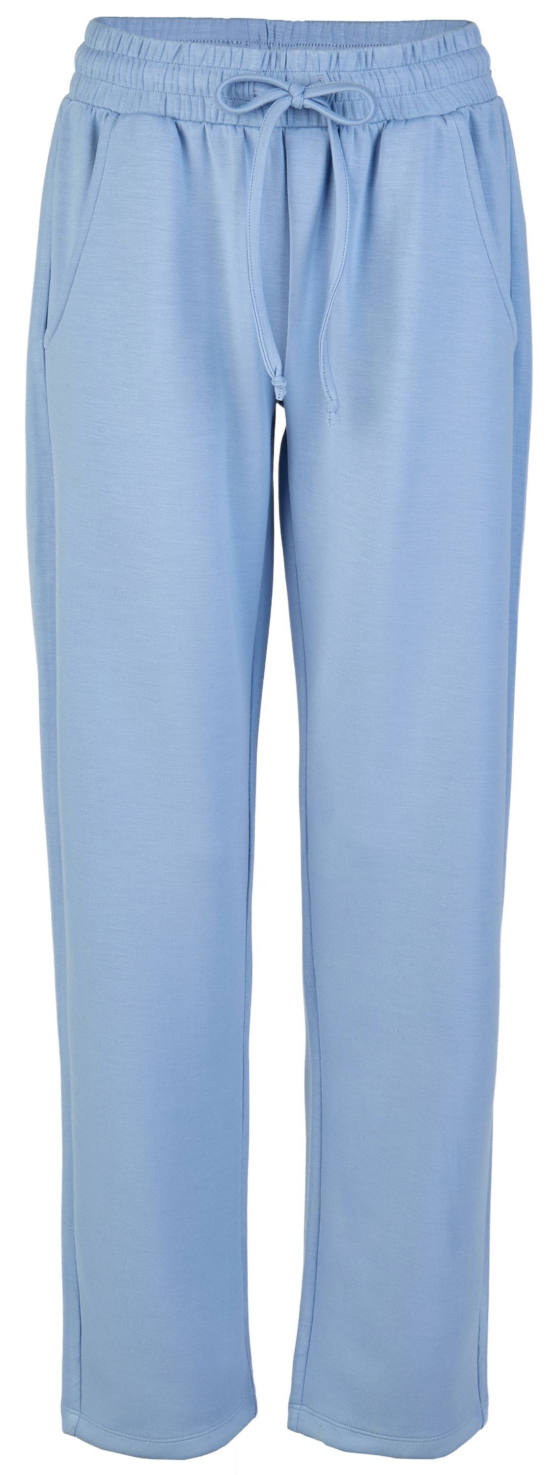 By Louise Pyjamahose Lace Luxury (1-tlg., 1-teilig) Damen Schlafhose Loungewear lang Homewear Modal