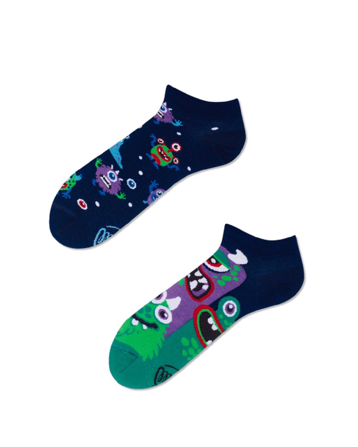 Many Mornings Sneakersocken Many Mornings Sneaker the Monsters (1 Paar, 1-Paar, 1 Paar)