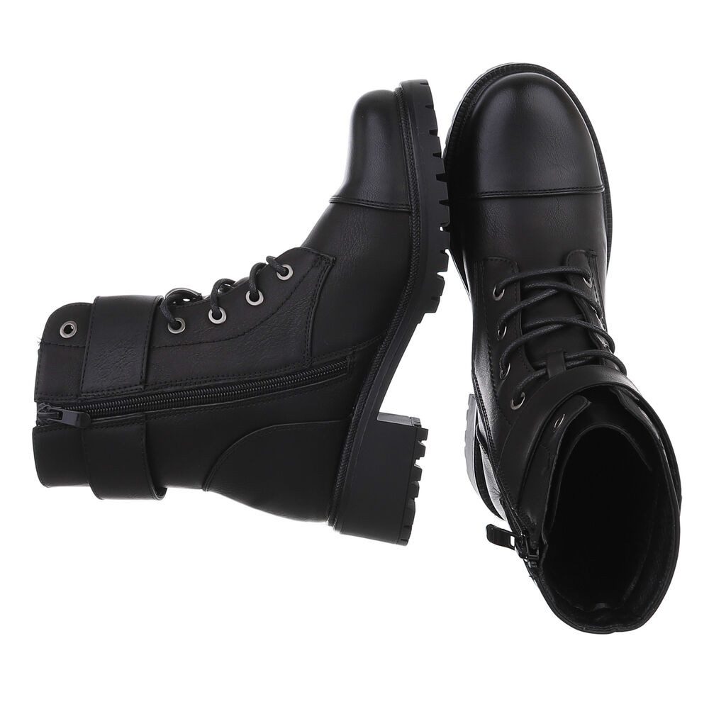 Ital-Design Damen Schnürschuhe Freizeit Schnürstiefelette (88577618) Blocka günstig online kaufen