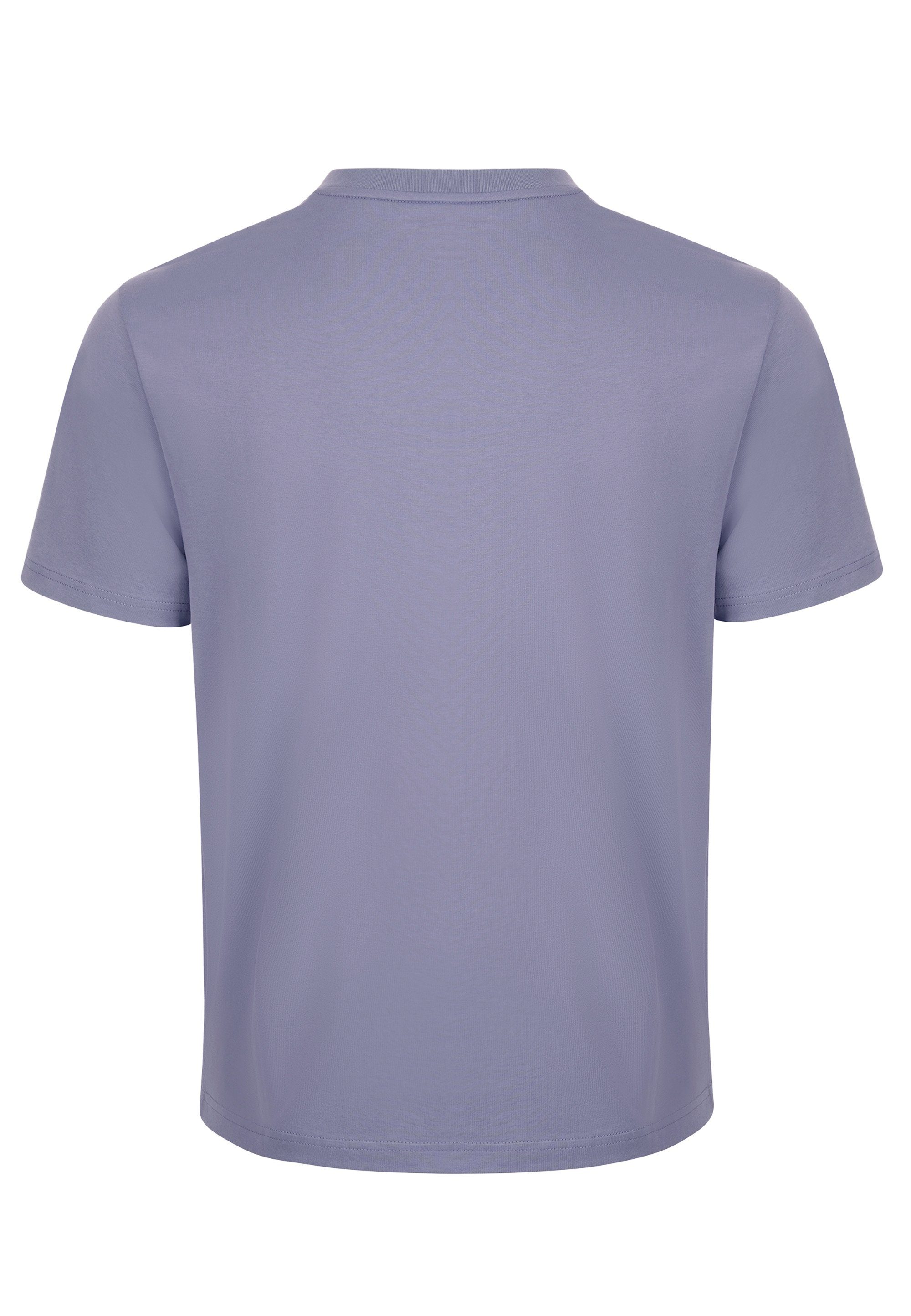 violett Cool-Touch-Funktion mit GIORDANO Sorena angenehmer Funktionsshirt