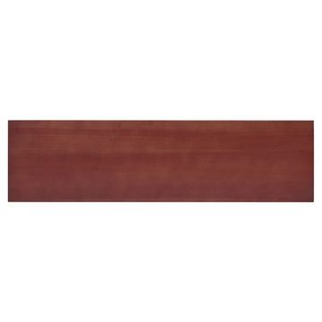 vidaXL Beistelltisch Konsolentisch Braun 110x30x75 cm Massivholz Mahagoni (1-St)