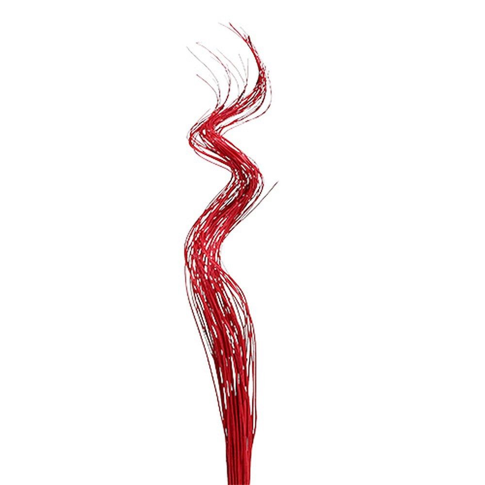 Trockenblume Ting Ting Curly Deko 60cm Rot 40 St - Peddigrohr Dekoideen