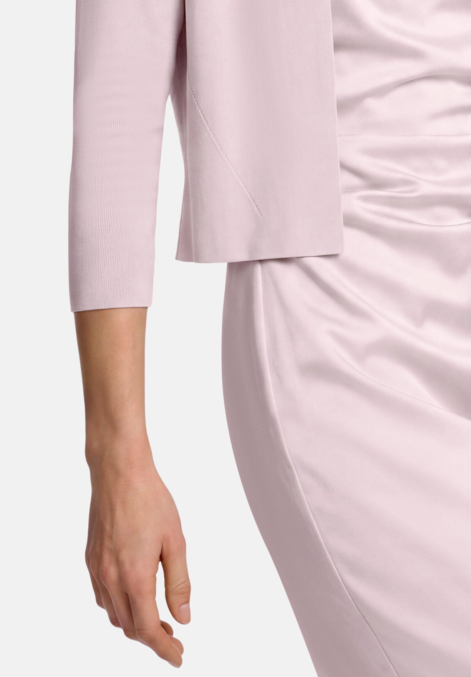 Vera Mont Strickjacke Damen langarm (1-tlg) Ärmelschlitz