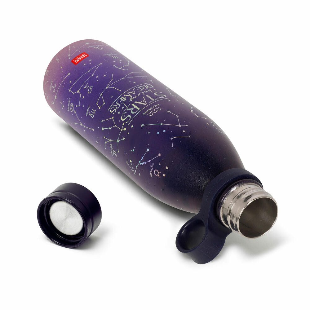 Legami Trinkflasche Vacuum Bottle Hot & Cold Stars, 800 ml
