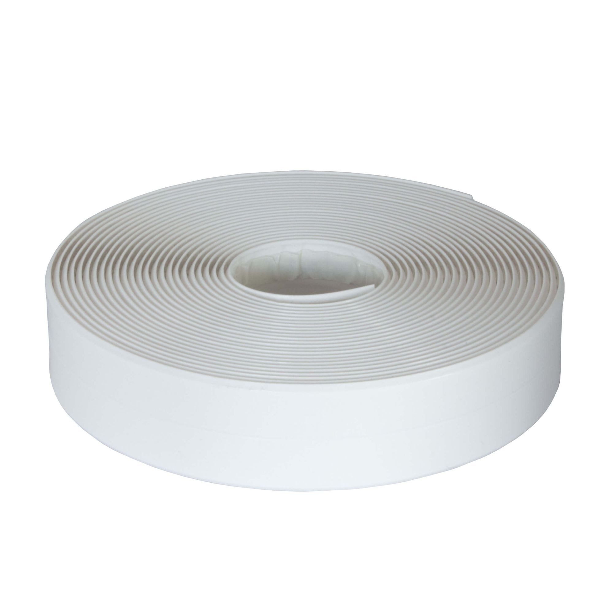 Dalsys Dichtungsband Dichtband selbstklebend wasserdicht, (5 m, 1,1 x 1,1 cm, weiß, 1-St), Kantenschutz selbstklebend, geeignet für Bad, Küche, Fenster