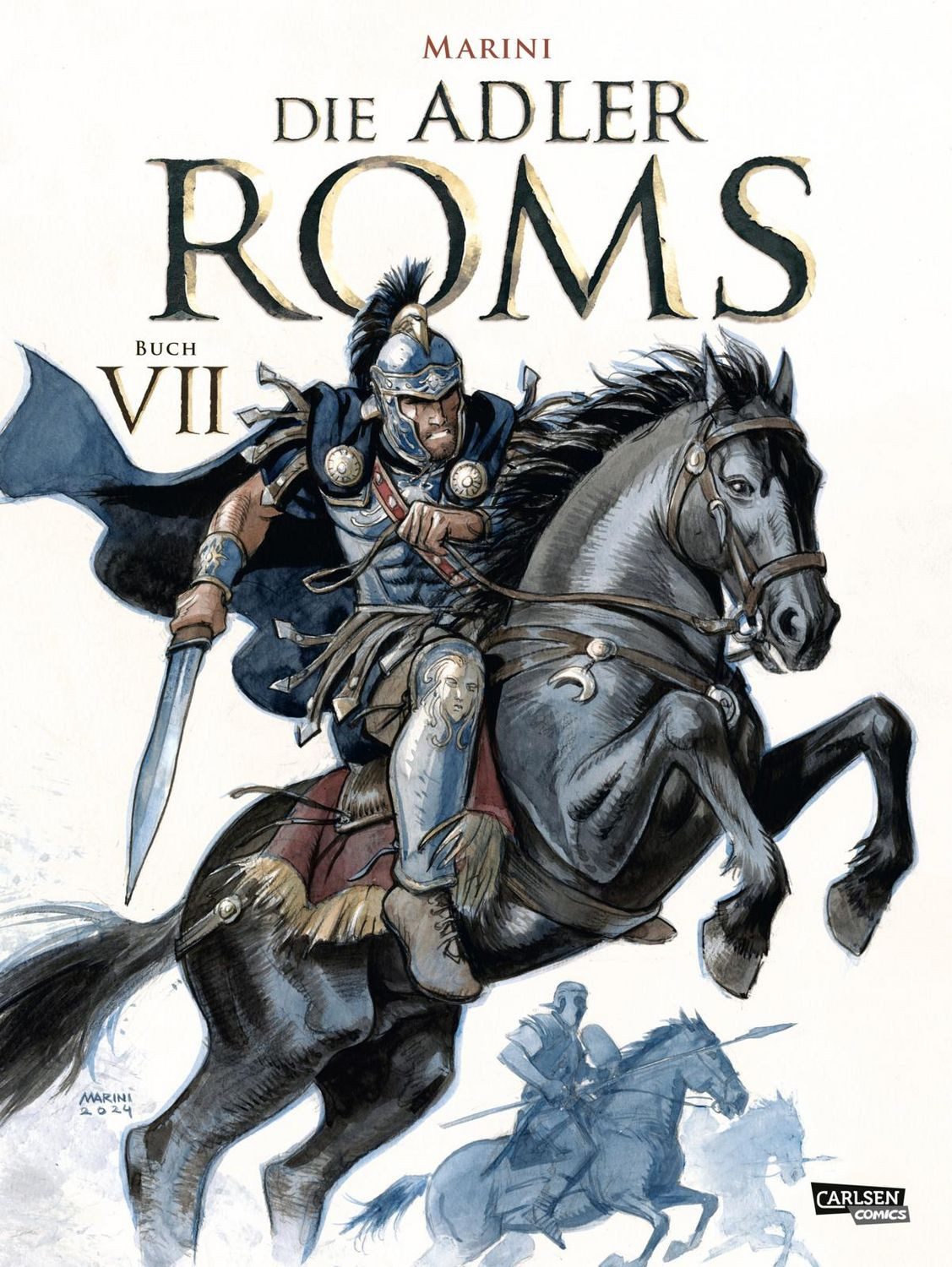 Die Adler Roms (Hardcover) 7: Buch VII Ein historischer Roman als Comi / Enrico Marini