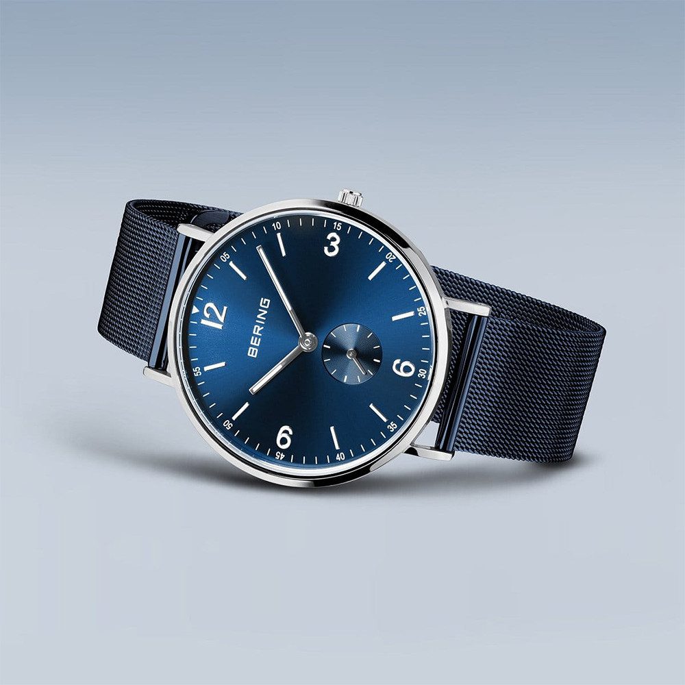 Bering Quarzuhr Bering Classic silber glänzend 14040-307 14040-307, Hochwertiges Produkt mit zeitlosem Design, sorgfältiger Verarbeitung